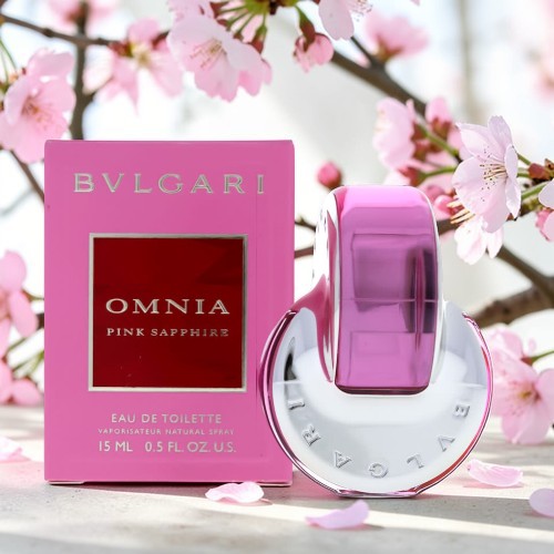 BVLGARI OMNIA PINK SAPHIRE EDT 15ML | Essencias Japan