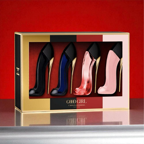 CAROLINA HERRERA GOOD GIRL 7ml 香水セット CAROLINA HERRERA GOOD GIRL MINI SET 4 ITENS 7ml | Essencias Japan
