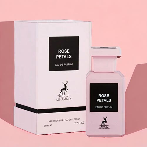 MAISON ALHAMBRA ROSE PETALS EDP 80ML | Essencias Japan