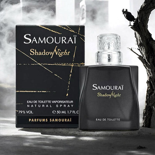 SAMOURAI SHADOW NIGHT EDT 50ML | Essencias Japan