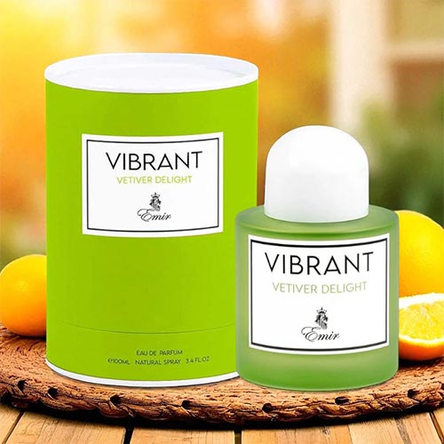 PARIS CORNER EMIR VIBRANT VETIVER DELIGHT EDP 100ml PERFUME ARABE