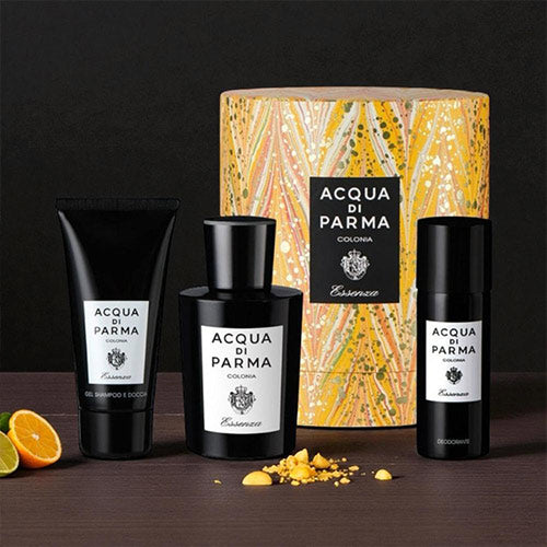 Acqua di Parma Colonia Essenza セット ACQUA DI PARMA COLONIA ESSENZA SET 3PCS EDC 100ML SG 100ML BS 50ML