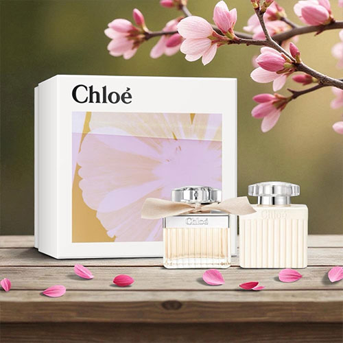 CHLOE EAU DE PARFUM SET 2PCS EDP 50ML BODY LOTION 100ML