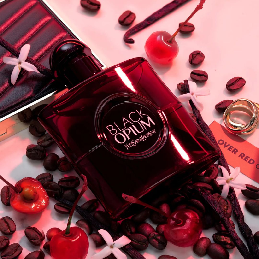 YVES SAINT LAURENT BLACK OPIUM OVER RED EDP 50ml | Essencias Japan