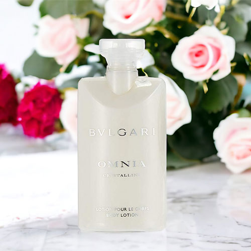 BVLGARI OMNIA CRYSTALLINE BODY LOTION 75ML UNBOXED SEM CAIXA