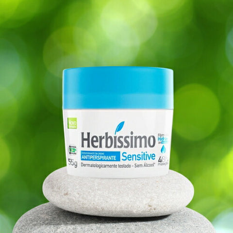 HERBISSIMO SENSITIVE DESODORANTE EM CREME 55G | Essencias Japan