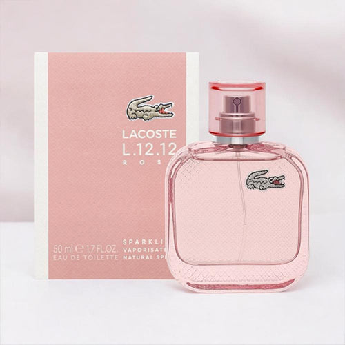 LACOSTE L.12.12 ROSE SPARKLING EDT 50ML | Essencias Japan