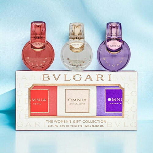BVLGARI OMNIA COLLECTION MINI SET 3 PCS X 15ML | Essencias Japan