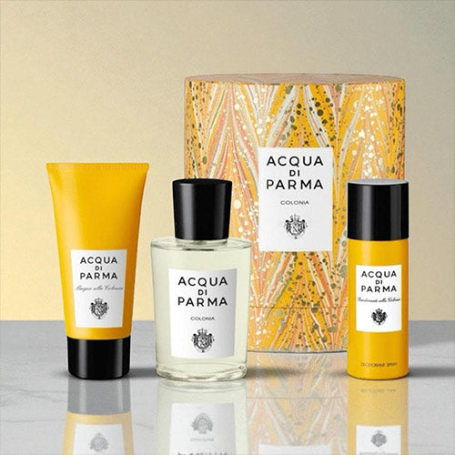 ACQUA DI PARMA COLONIA SET 3 PCS KIT EDC 100ML SG 100ML BS 50ML