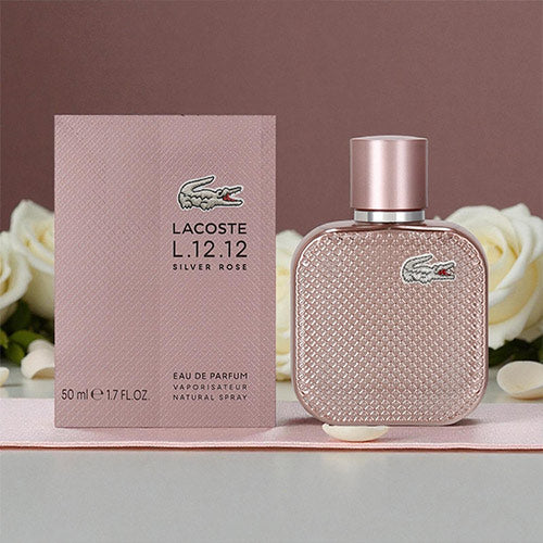 LACOSTE L.12.12 SILVER ROSE EDP 50ML | Essencias Japan