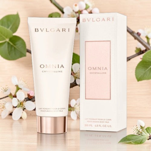 BVLGARI OMNIA CRYSTALLINE ボディミルク 200ml BVLGARI OMNIA CRYSTALLINE BODY MILK 200ml | Essencias Japan