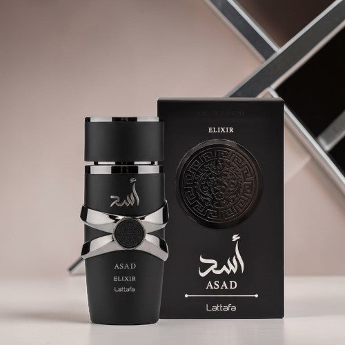 LATTAFA ASAD ELIXIR EDP 100ml BLACK PERFUME ARABE | Essencias Japan
