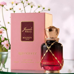 MAISON ASRAR RED VELVET EAU DE PARFUM 100ML PERFUME ARABE 